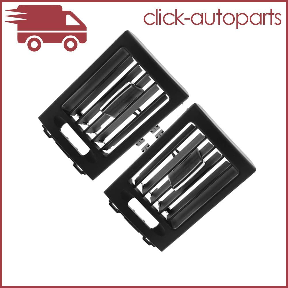 2Pcs Left+Right Dashboard Side Air Vent Grill Trim For 2008-2011 C300 C350 Sport Q