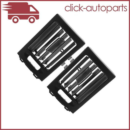 2Pcs Left+Right Dashboard Side Air Vent Grill Trim For 2008-2011 C300 C350 Sport Q