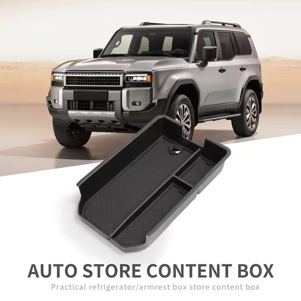 for Toyota for Land Cruiser Prado 2024 J250 Center Console Armrest Storage Box Tray
