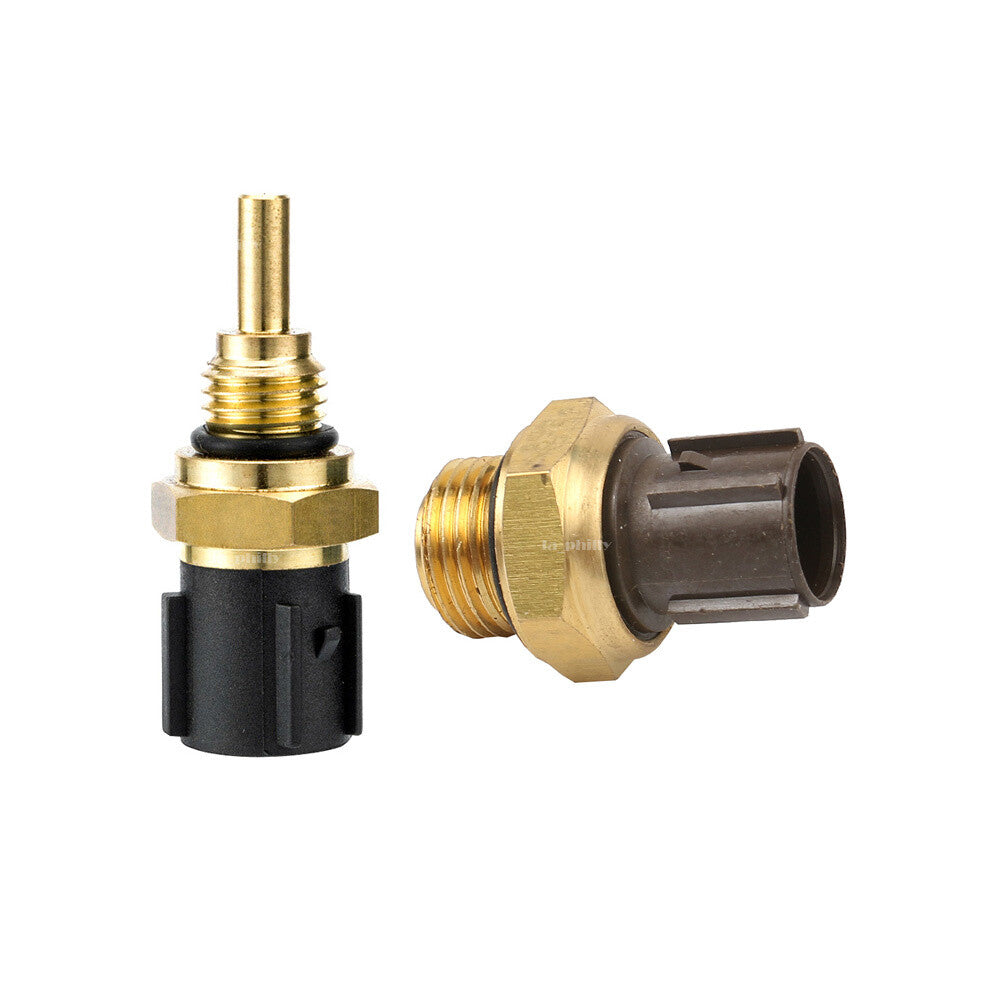 2Pcs Engine Coolant Temperature Sensor + Switch Fits for Honda for Accord for Civic for Acura Q