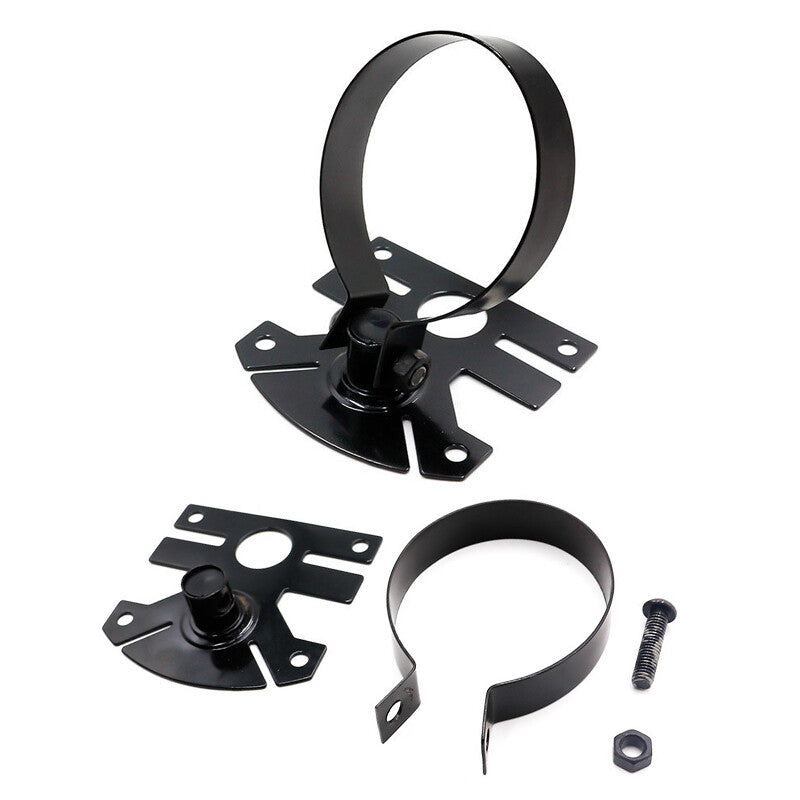 1 solid 2-inch 52mm adjustable single-hole instrument pod mount swivel bracket - n
