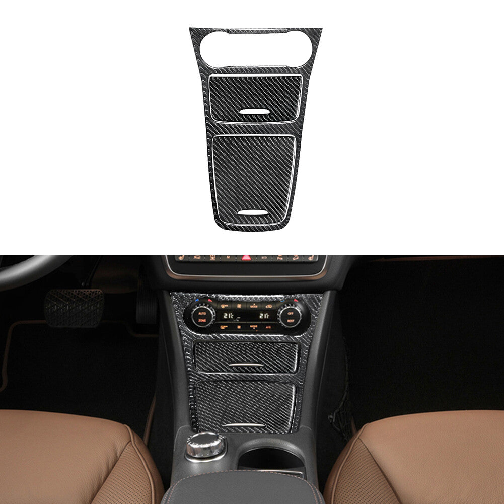 Red Carbon Fiber Inner Automatic Gear Shift Trim for Hyundai Azera 2006-2011 v