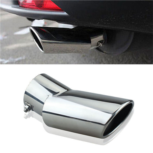 Rear Exhaust Muffler Pipe End Tip Silver Stainless for Kia Sportage/KX5 12-2018