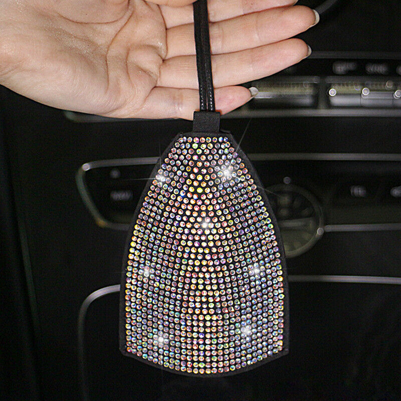 Drill Diamond Car Keychain Protective Case, Remote Control Wallet Holder, Sparkling Bag Protective Cover - Universal n
