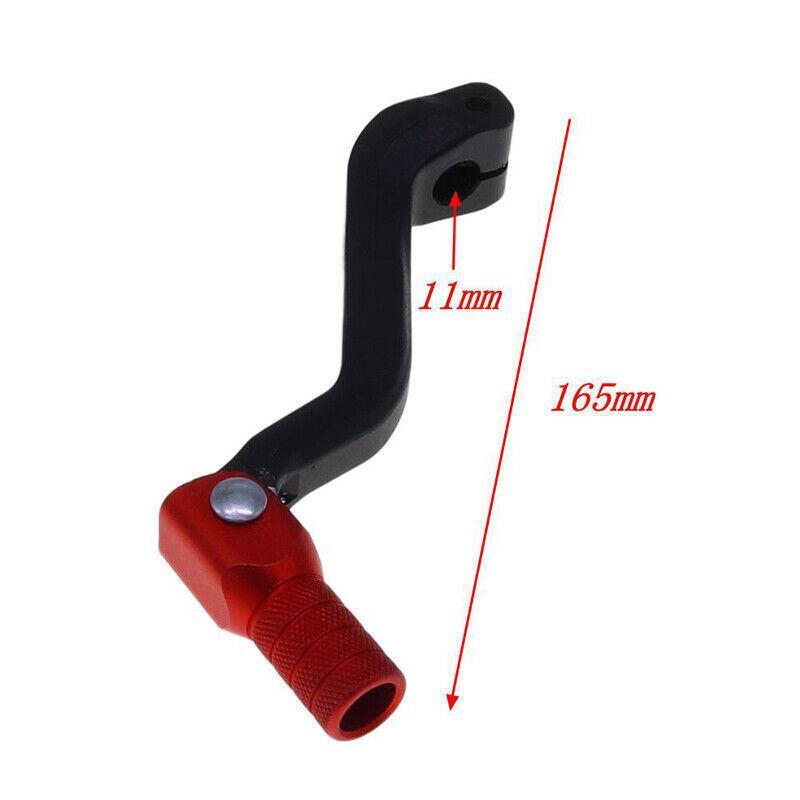 1-piece 165mm gear lever foot bracket foldable kick starter pedal suitable for 250 110 150 CC- n
