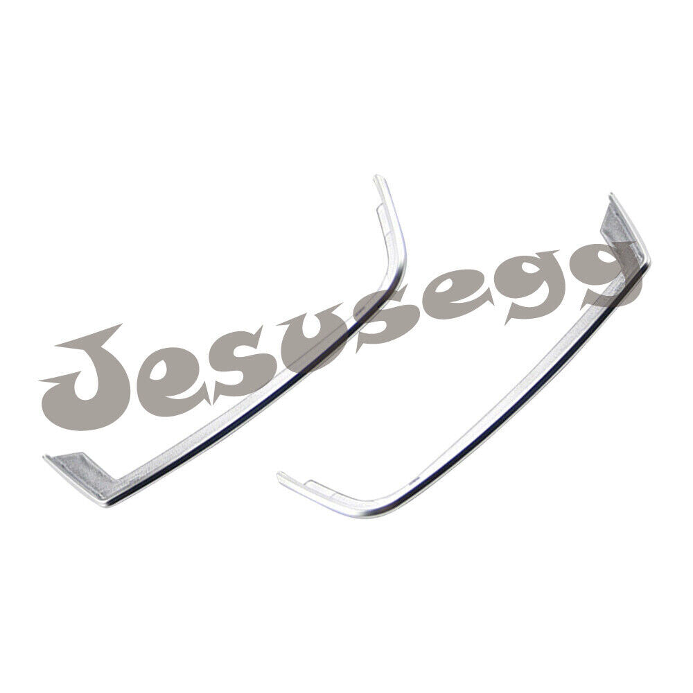 Pair Dashboard A-pillar Tweeter Speaker Gap Strip Cover Trim for BMW 5 2011-2013 Q