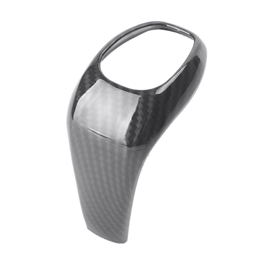 1 set Carbon Fiber Style Gear Shift Knob Cover Trim for BMW X1 F48 2016 2017 Q