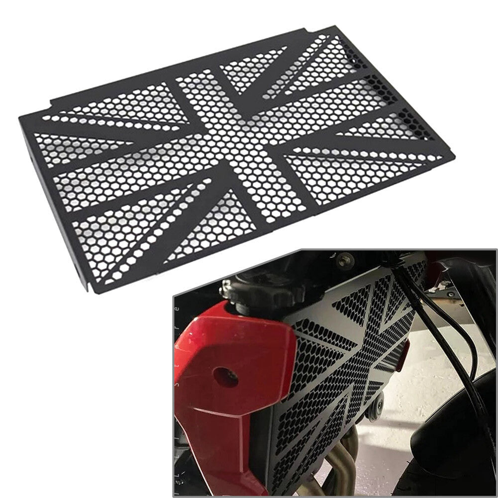 Front Radiator Grille Guard Cover Protector Fit For Trident 660 Motorcycle Black