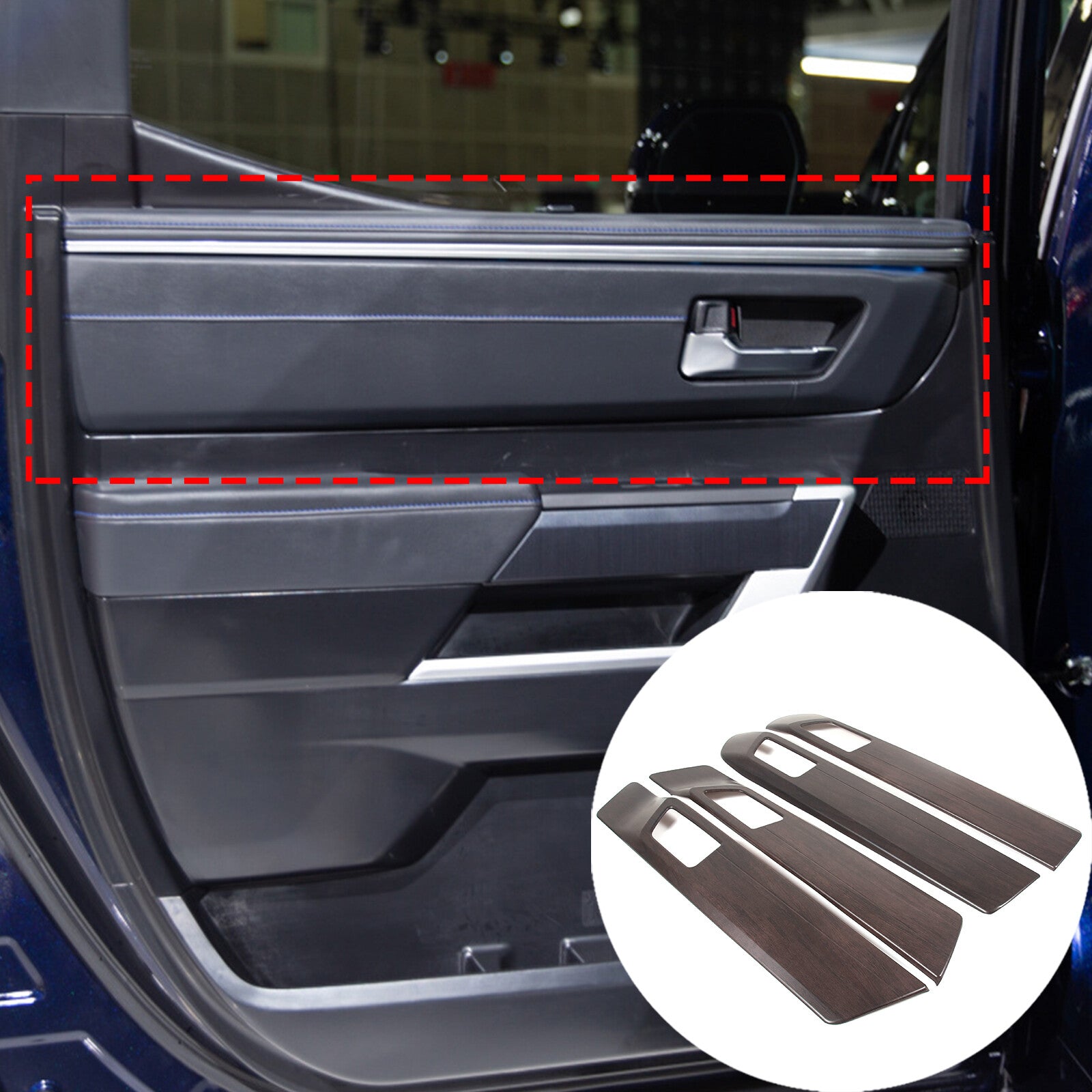 Genuine carbon fiber volume mode button panel cover trim for Corvette C7 2014-2019