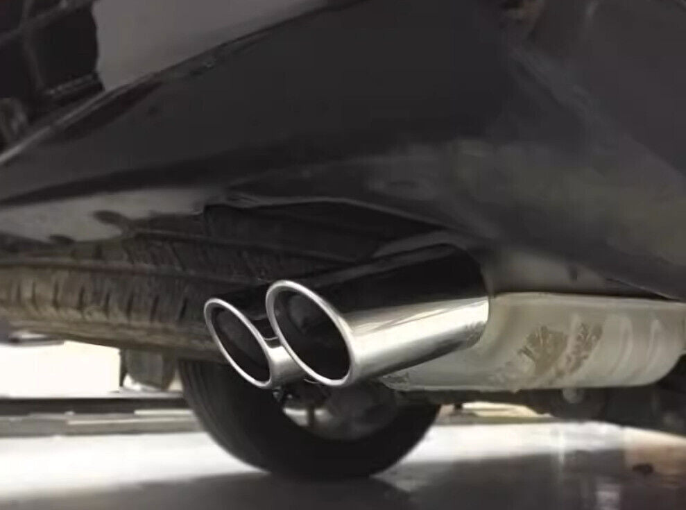 for Lincoln for Navigator 2018-2024 Chrome Rear Tail Exhaust Muffler Tip Pipes 2Pcs