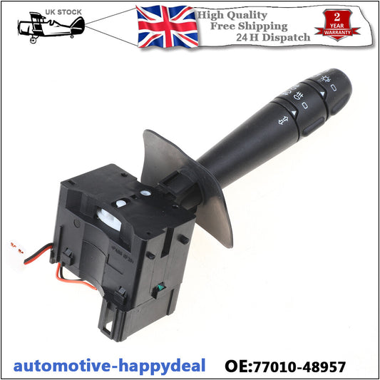 for Renault Megane Kangoo Mk1 Clio Mk2 Front Headlights Indicator Stalk Switch