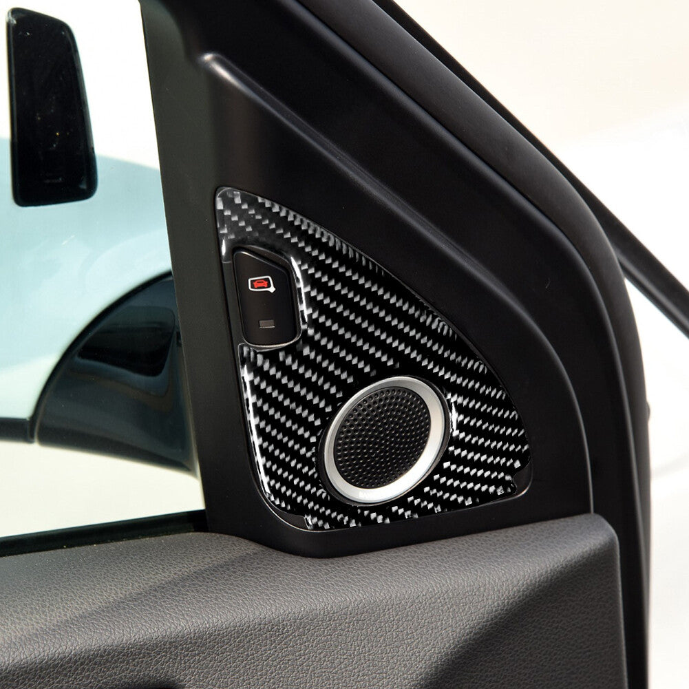 Carbon Fiber GPS Navigation Display Cover Trim For Supra A90 2019-2022 v