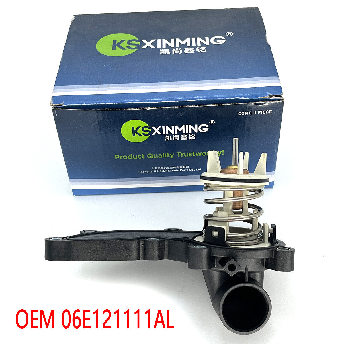 Thermostat Housing / Water Outlet for VW for Audi S4 S5 A6 A7 Q7 3.0 T  06E121111AL