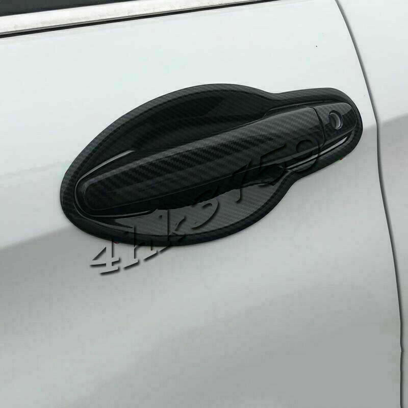 for Honda CR-V 2012-2016 Carbon Fiber Door Handle+Door Bowl Trim Molding Cover
