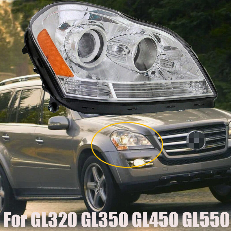 Passenger w/ bulb Headlight For 2007-2012 GL450 2007-2009 GL320 n