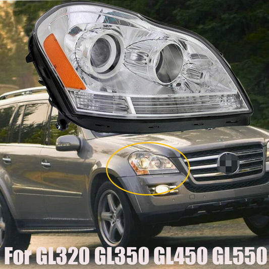 Passenger w/ bulb Headlight For 2007-2012 GL450 2007-2009 GL320 n