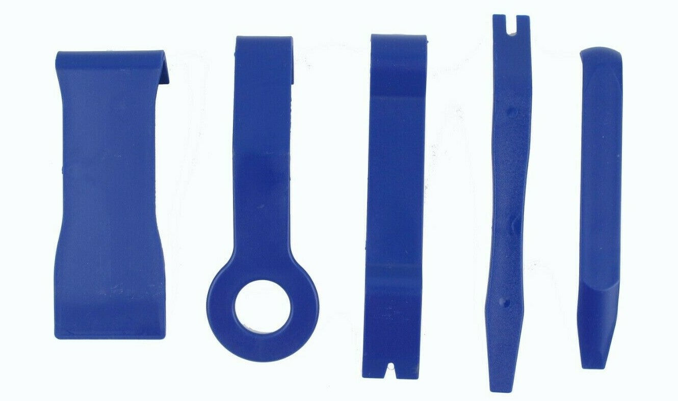 5Pcs Car Dash Door Trim Panel Molding Clip Retainer Remover Removal Pry Tool Kit Q