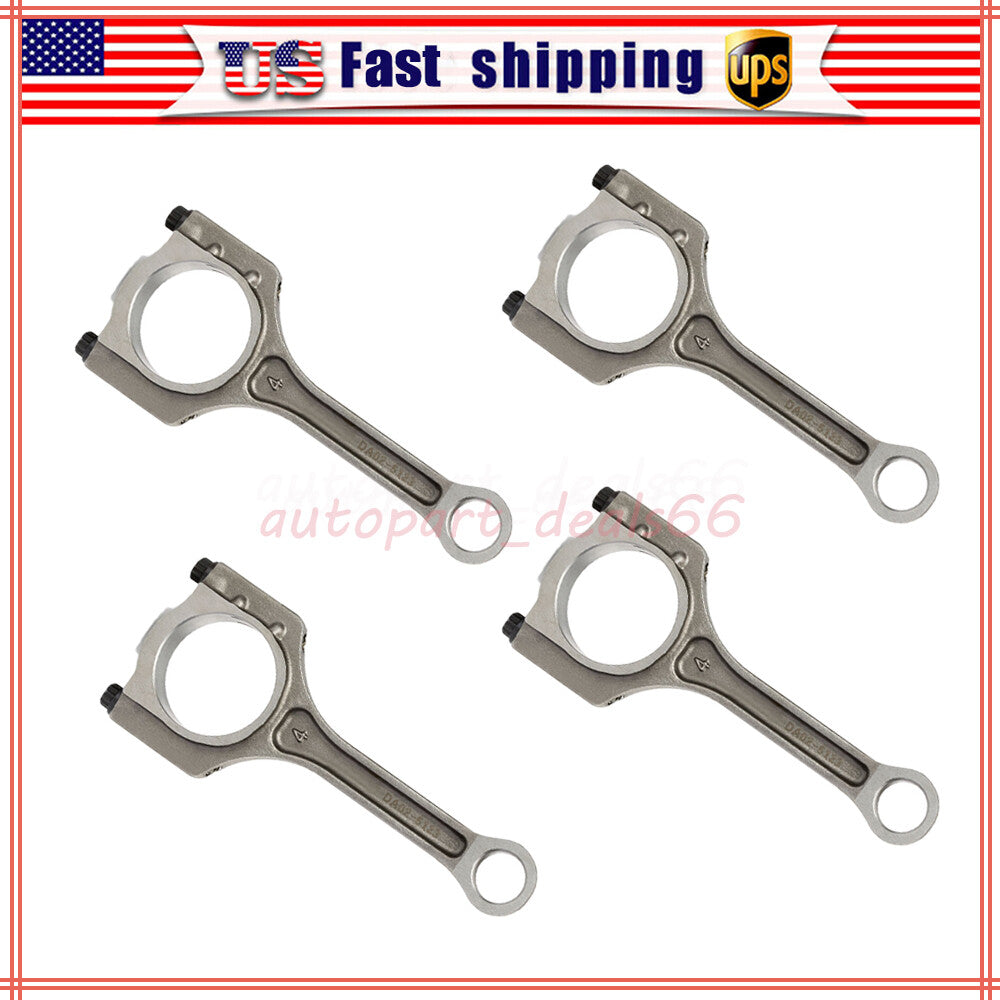 4Pcs Connecting Rod fits for Tucson Sonata Optima Forte Rondo for Hyundai for KIA 2.4L 06-10 Q