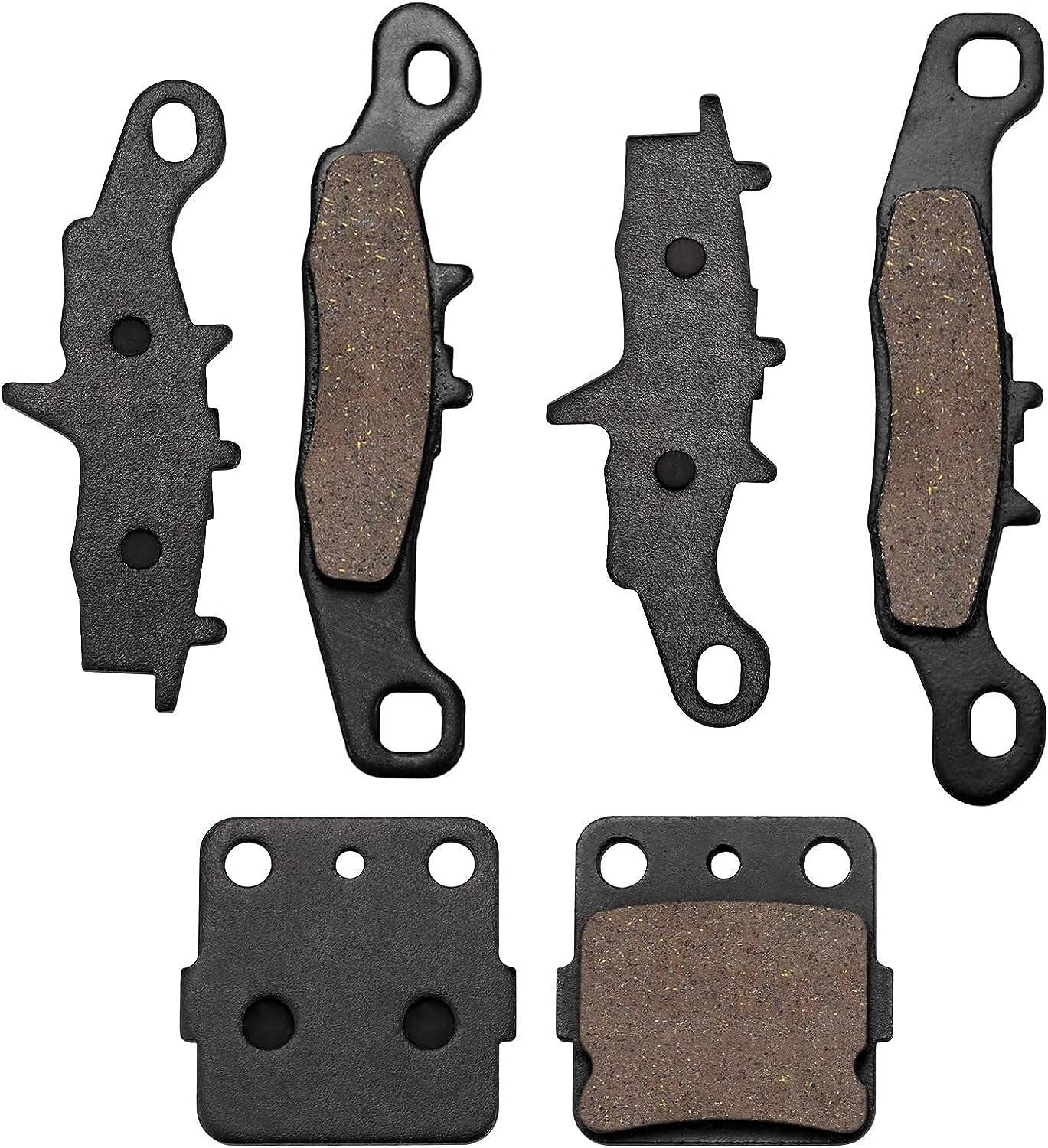 Front and Rear Brake Pads for Kawasaki KFX 450R KFX450R KSF450 2008 2009-2014