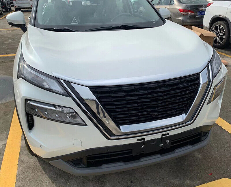 Chrome Front Grill Grille Engine Hood Molding Trim For Rogue 2022-2022 B n