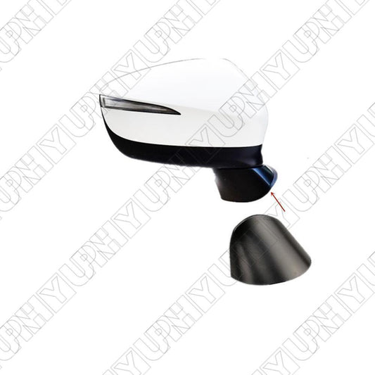 Black Right Side Mirror Lower Cover Fit for Mazda CX-5 2015-2016 CX-3 2016-2018 Q