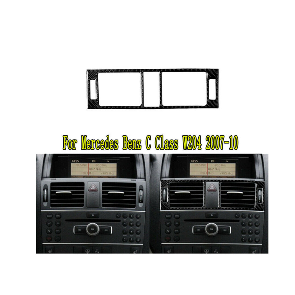 Carbon Fiber Side Air Outlet Trim for Mercedes-Benz C-Class W204 07-10