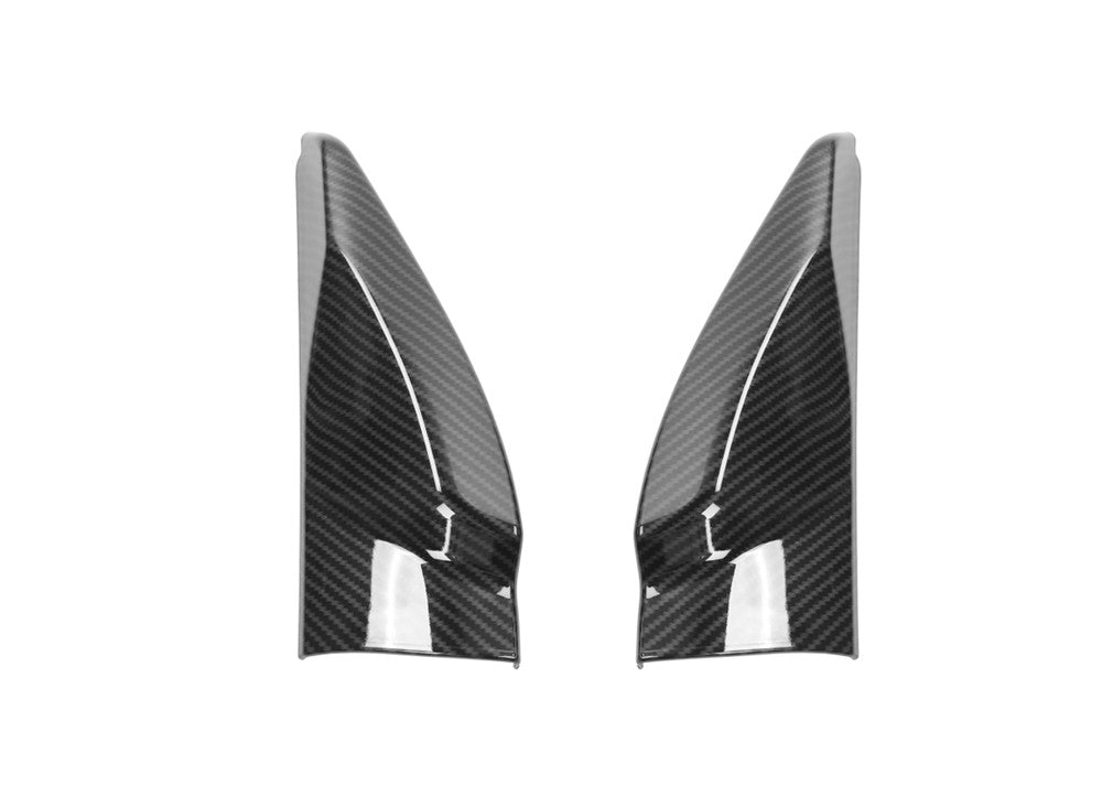 Front Triangle A-pillar Panel Trim Kit for Suzuki for Jimny 2019-22 ABS Carbon Fiber