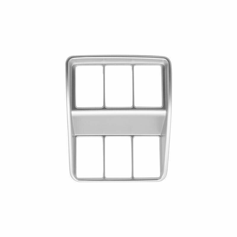 Headlight Button Frame Cover Trim 1PCS for Honda CRV CR-V 2017-2022 Matte Silver