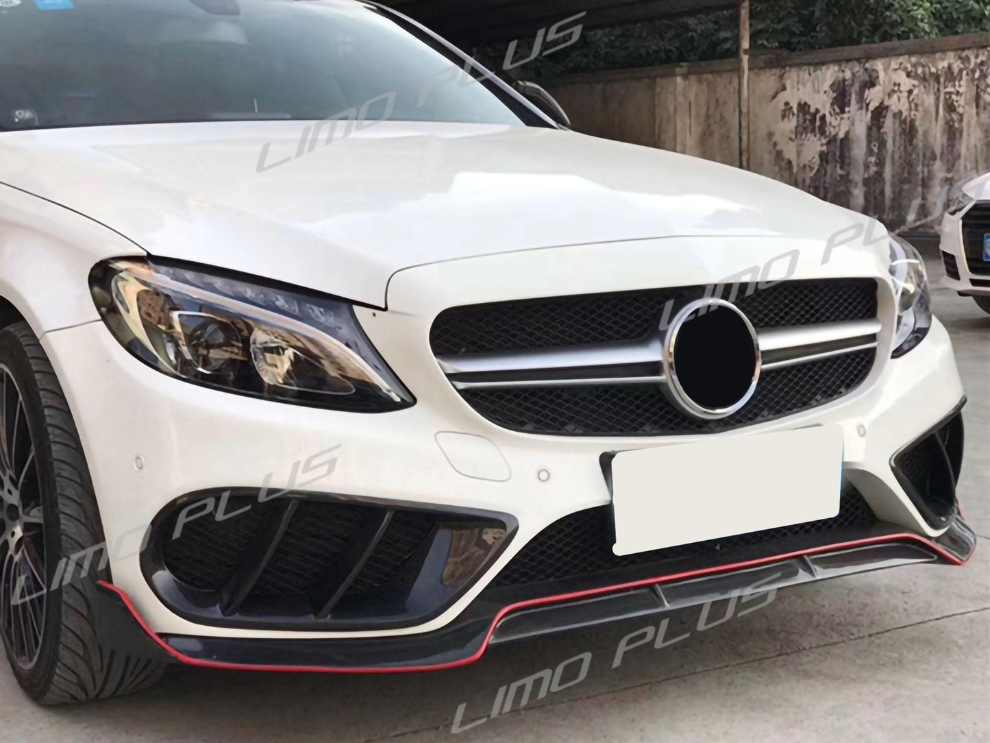 Front bumper duct vent cover trim for Mercedes W205 C205 AMG 2015-2018 Q