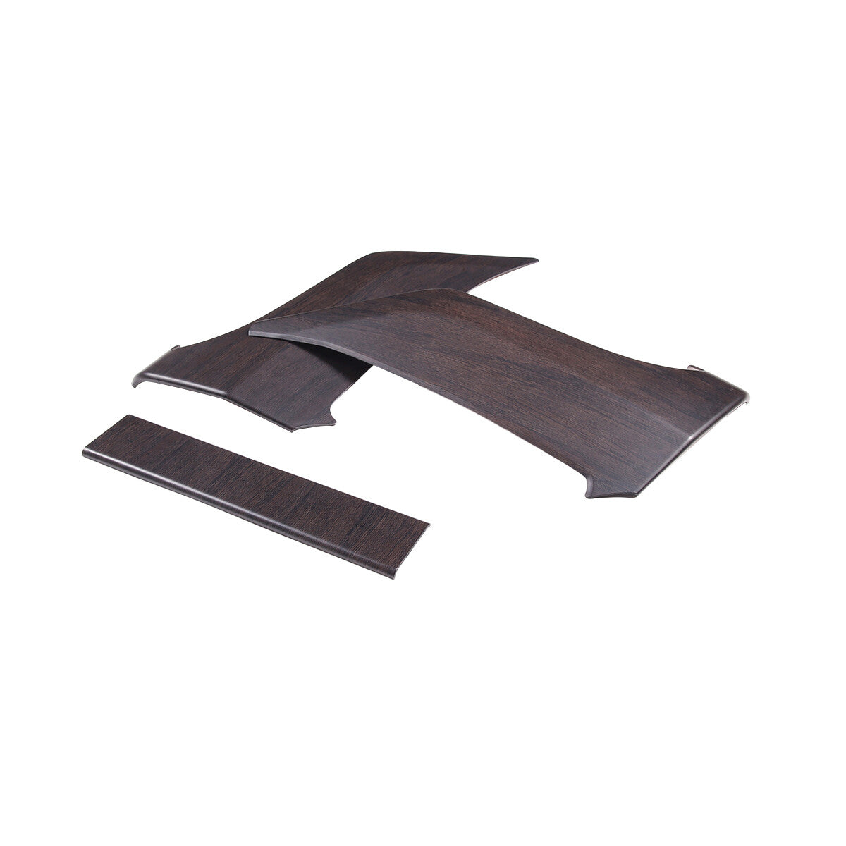 ABS carbon fiber center cup holder frame decorative cover for Subaru WRX 2022-2024