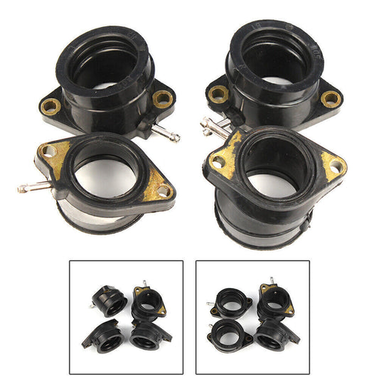 for Yamaha FZS600 FAZER 600 1998-2003 4x Intake Manifold Joint Boots Carburetor Q