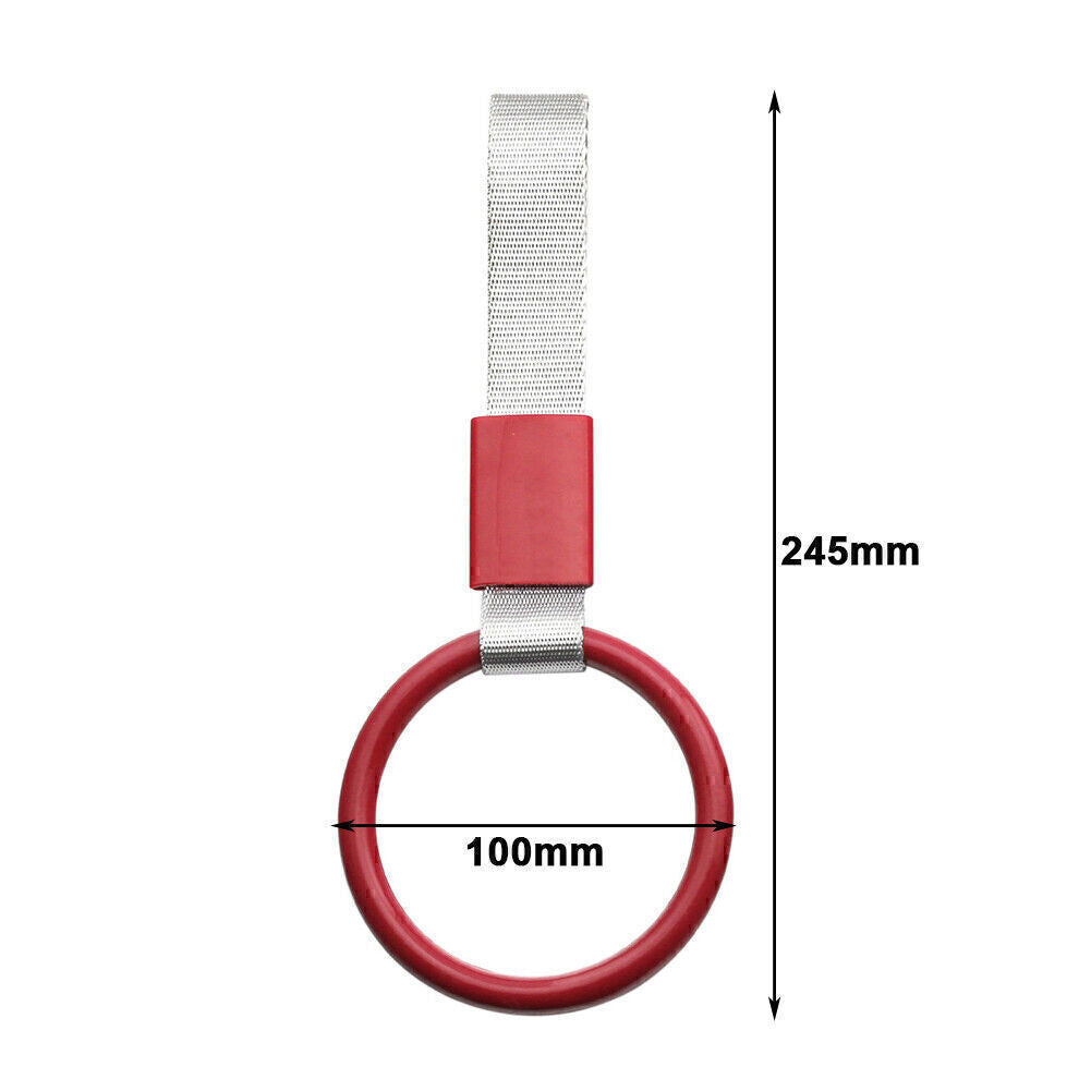 PVC Round JDM Tsurikawa Ring Train Bus Handle Strap Drift Accessory Tool