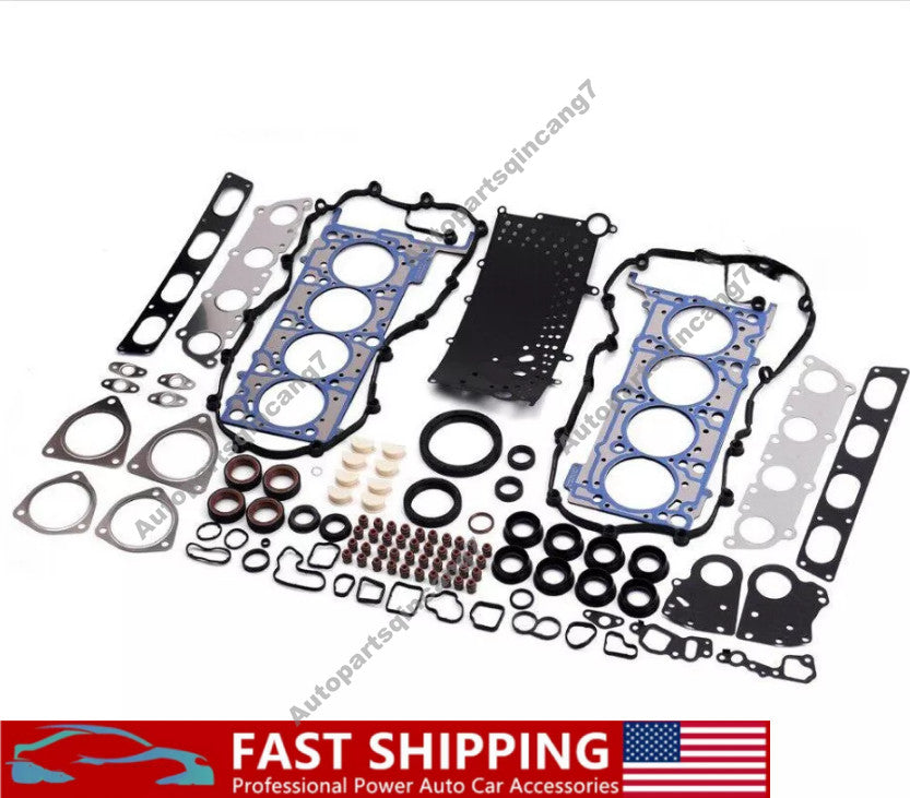for Audi A6 S4 B6 B7 BBK BHF BAT BAS BNK 4.2L 2002-09 Engine Rebuild Gaskets Kit