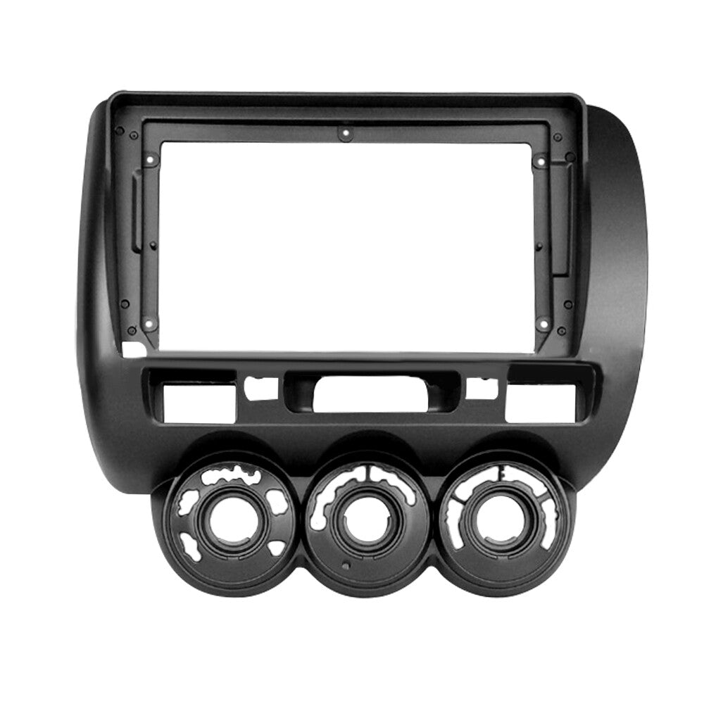 Fascia car stereo radio for Honda Jazz manual A/C right wheel panel 2 DIN frame - n