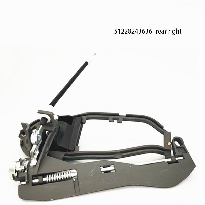 1 Pair Rear Door Handle Carrier for X5 X6 E53 99-06 51228243636 51228243635 n