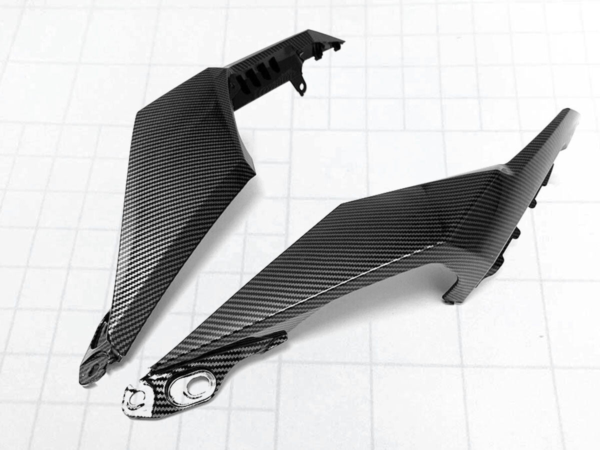 Carbon Fiber Rear Upper Tail Side Cover Fairing Cowl for HONDA CBR500R 2016-2018