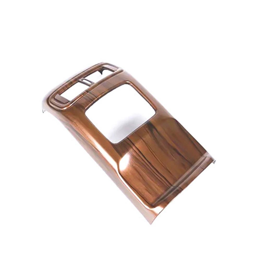 Wood Grain Rear Air Vent Outlet Frame Trim Decoration for Honda CR-V 2017-2018