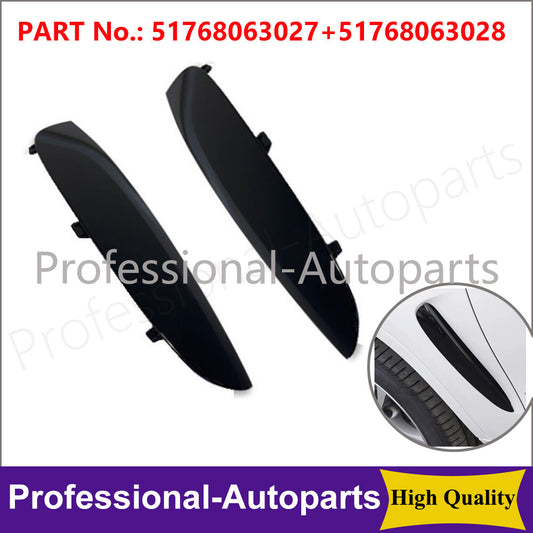 1. Side fender air duct flow grille vent trim for BMW X6 M F16 X6 28iX 30dX