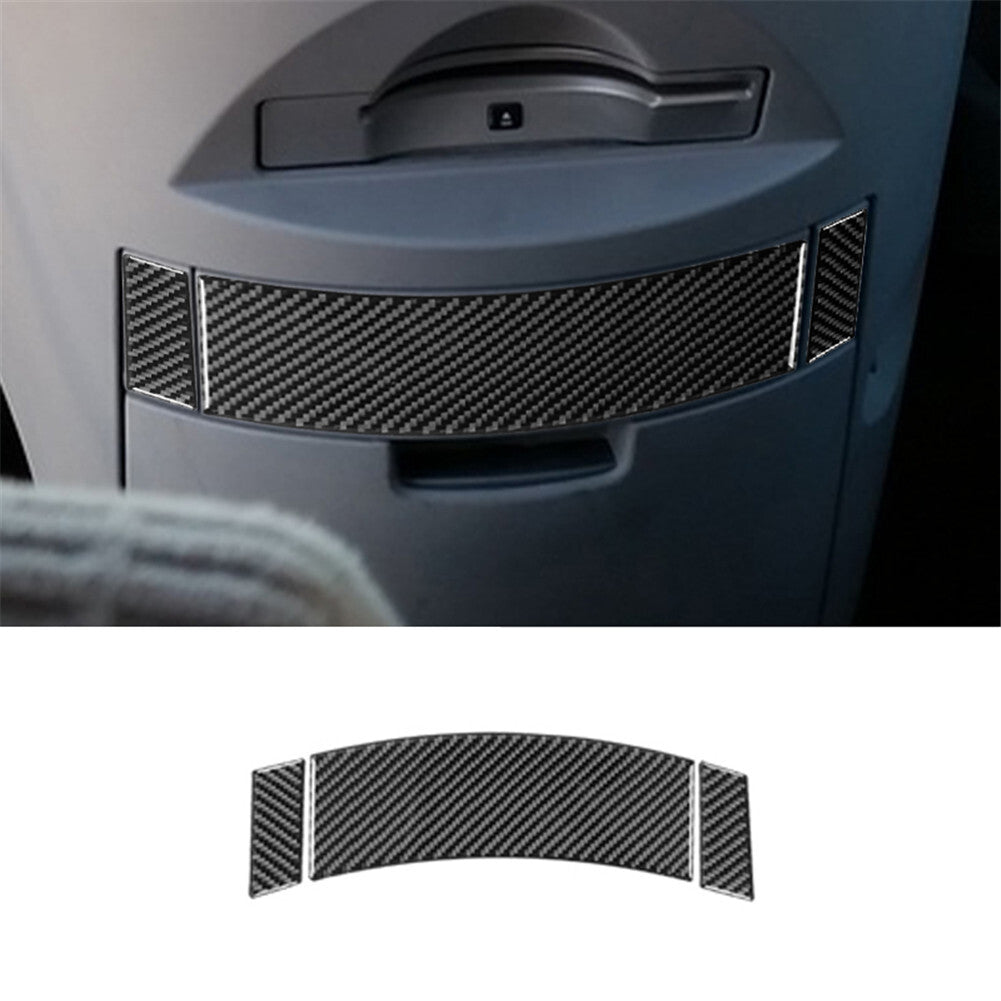 Red Carbon Fiber Automatic Transmission Cover Type A for Camry 2007-2011 v