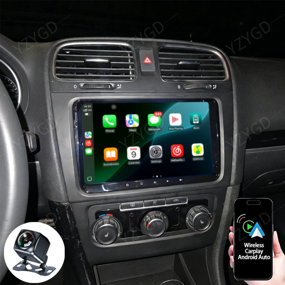 for Volkswagen for Golf Cabriolet 2008-2013 Stereo Carplay Car Radio GPS Navi Screen