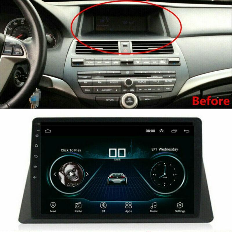 10.1-inch Android 9.1 Car Stereo Radio with GPS, 1+16GB, for Honda Accord 2008-2013 n