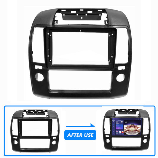 9-inch car stereo radio Fascia panel dashboard trim frame for NAVARA 2006 - 2012 - n