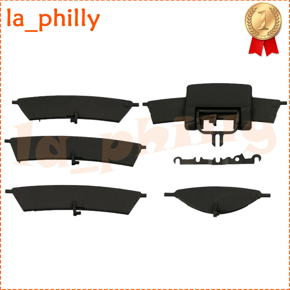 Center LH/RH Dash A/C Air Vent Grill Replacement Kit Black For W164 GL550 ML550 Q