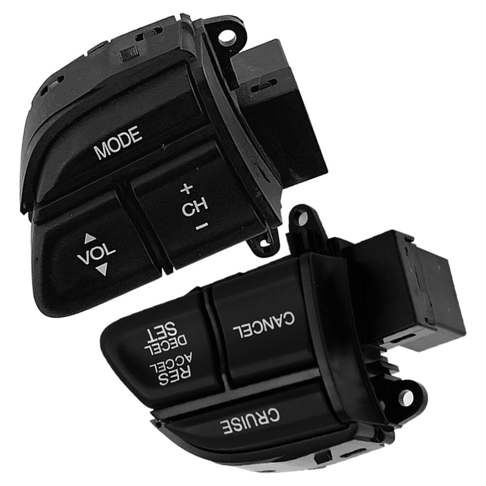2x Steering Wheel Cruise Control Switch Push Button Set Fits for Accord Odyssey