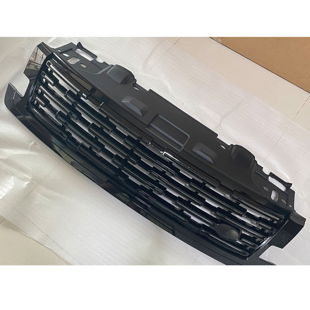 Front Bumper Grille+Door Side Vent Cover Trim for Range Rover L460 2023-25 Black