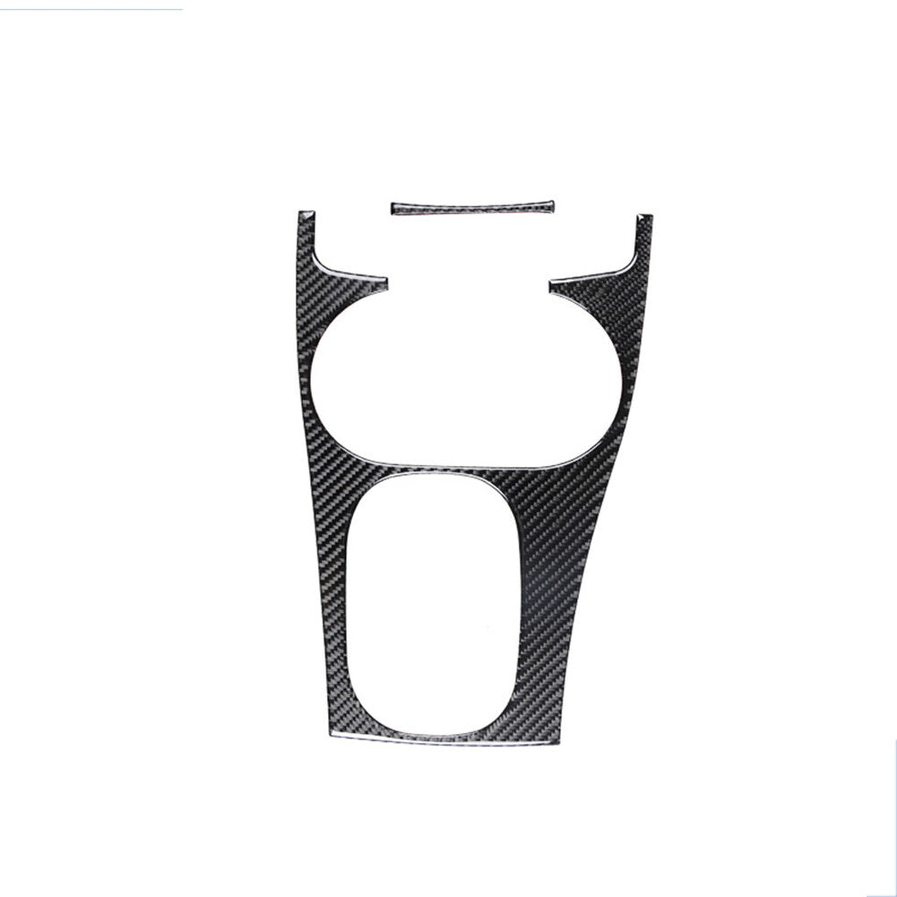 Black Gear Shift Panel Cover Sticker Carbon Fiber For Tacoma 2016-2021 v