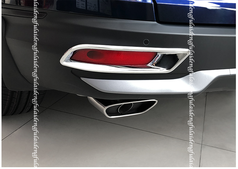 for Honda CR-V 2020-2022 Chrome Tail Rear bumper Fog Light Lamp Frame Cover Trim