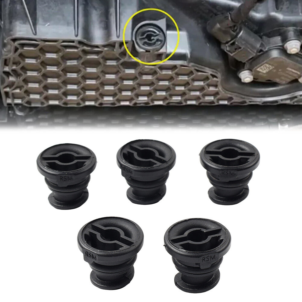 5Pcs Plastic Engine Oil Pan Drain Plug for Volkswagen for Passat for Audi 06L103801