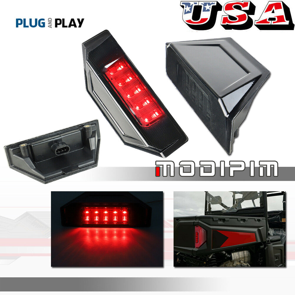 2-piece left set UTV rear brake taillights suitable for 2015-2019 Ranger 570 900 XP- v