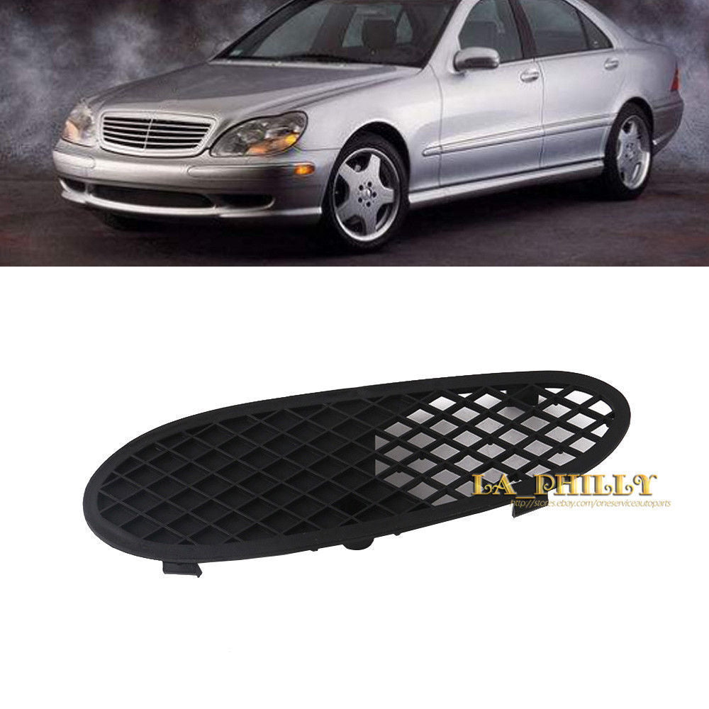 Bumper Cover Lateral Grill for Mercedes S-Class W220 S430 S500 S600 -Front Left